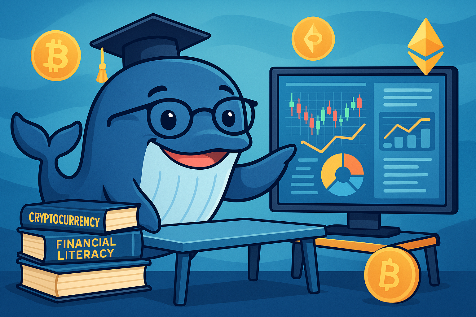 whale shack cryptocurrency financial literacy